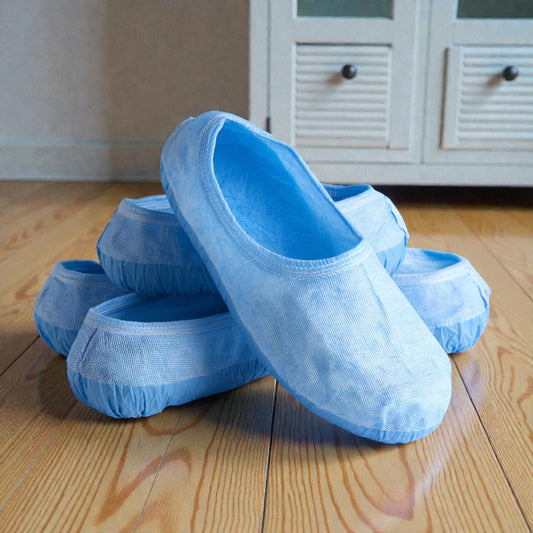 Qynox Premium Non-Slip Disposable Shoe Covers